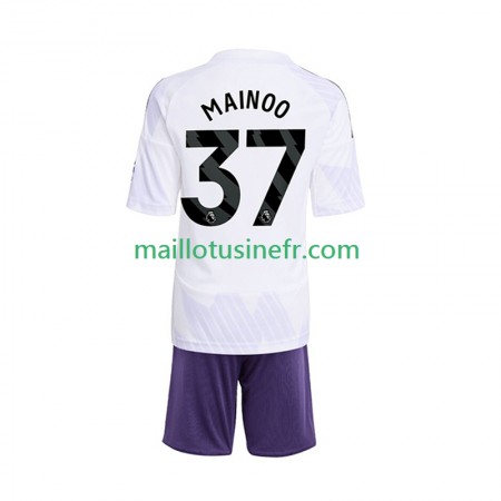 Maillot de Foot Manchester United Kobbie Mainoo 37 Extérieur 2025-26 - Enfant Maillot de Foot Manchester United Kobbie Mainoo 37 Extérieur 2025-26 - Enfant